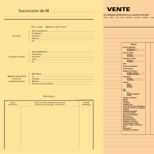 Dossiers vente / succession